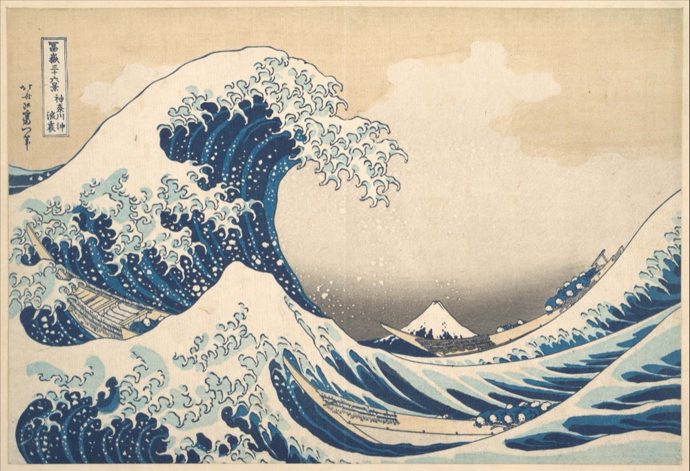 The Great Wave off Kanagawa — Katsushika Hokusai