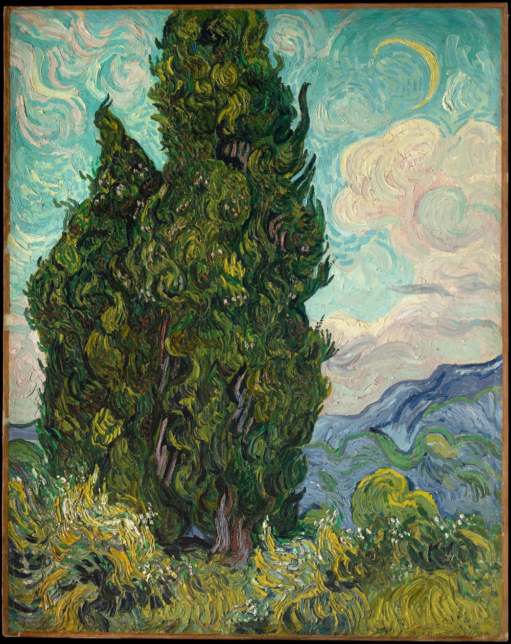 Cypresses — Vincent van Gogh